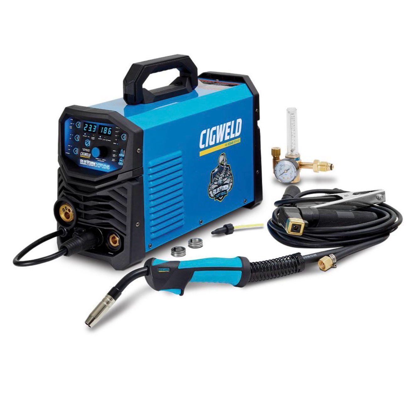 Cigweld 800186 BlueVenom XF186 7pce PowerPack Welder Combo Kit