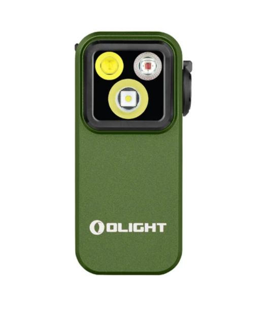Olight Oclip Pro Compact LED Clip Floodlight & Spotlight & Red light Green