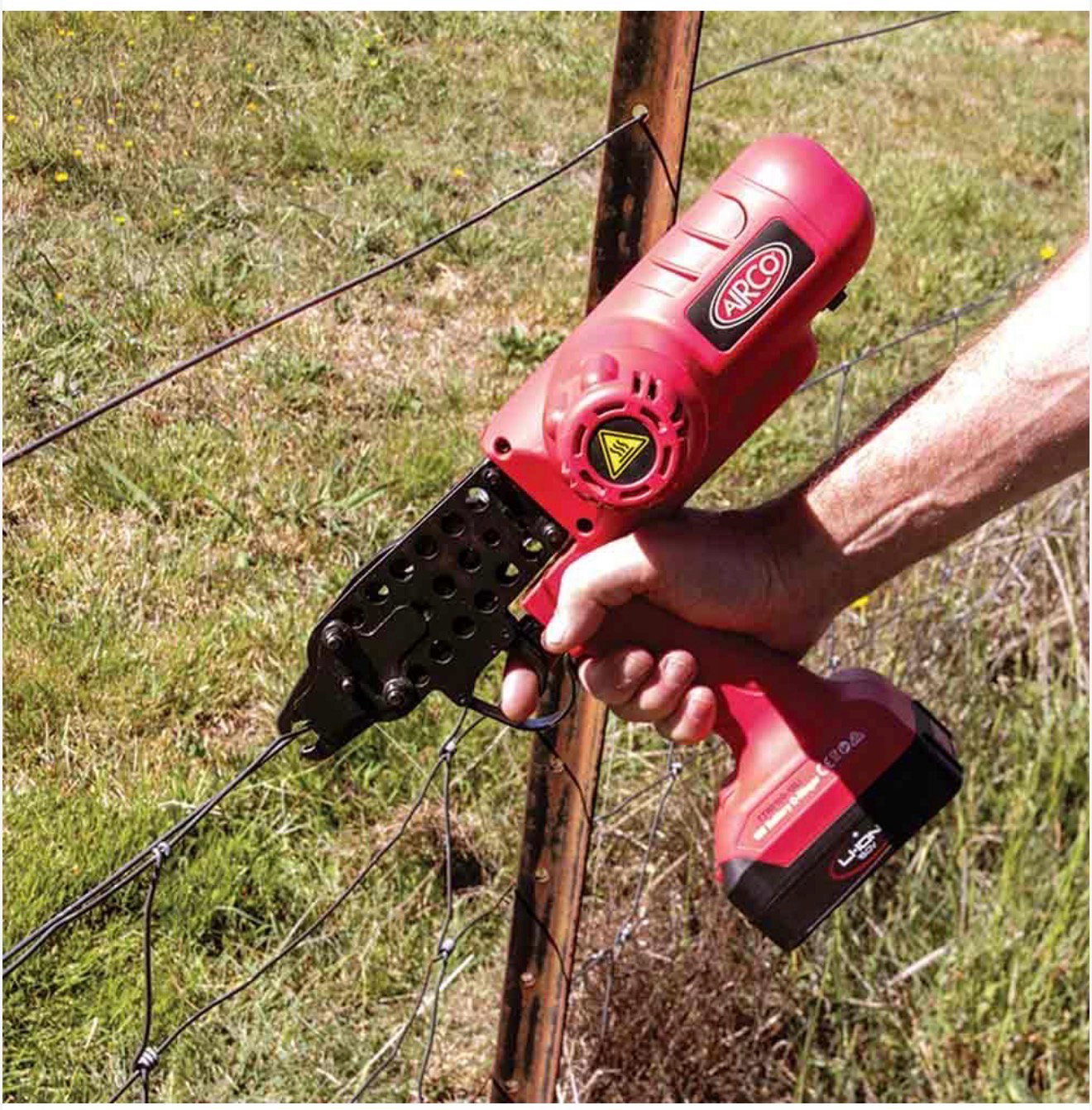 Airco 18V MOD.81 Battery C-Ringer With Charger & 2 Li-Ion Batteries