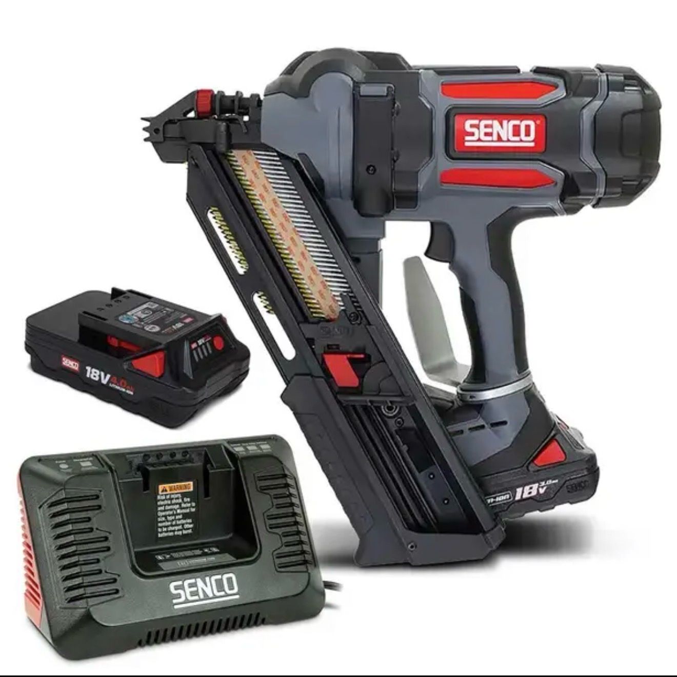 SENCO 18V 2 X 4.0AH NAIL FRAMER KIT F35XP SENCO 18V 2 X 4.0AH NAIL FRAMER KIT F35XP