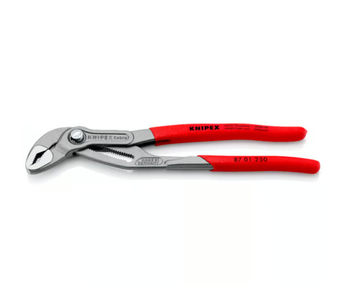 KNIPEX 250mm Cobra High-Tech Water Pump Pliers 8701250SB