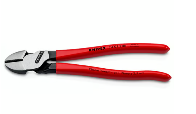 KNIPEX 200mm High Leverage Diagonal Cutter 7401200SB