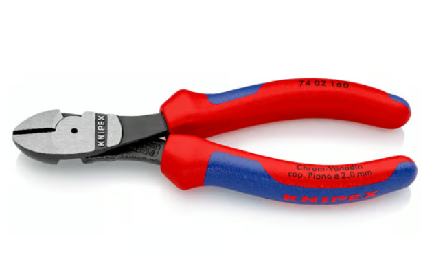 KNIPEX 160mm High Leverage Diagonal Cutting Plier 7402160SB