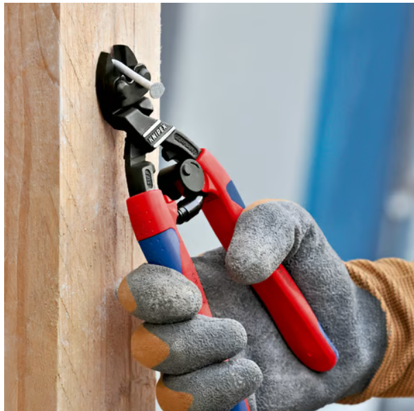 KNIPEX 200mm Mini Angled Bolt Cutter 7122200SB