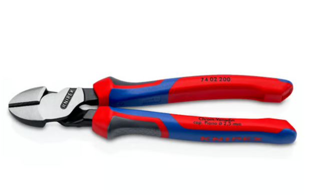 KNIPEX 200mm High Leverage Diagonal Cutter 7402200SB