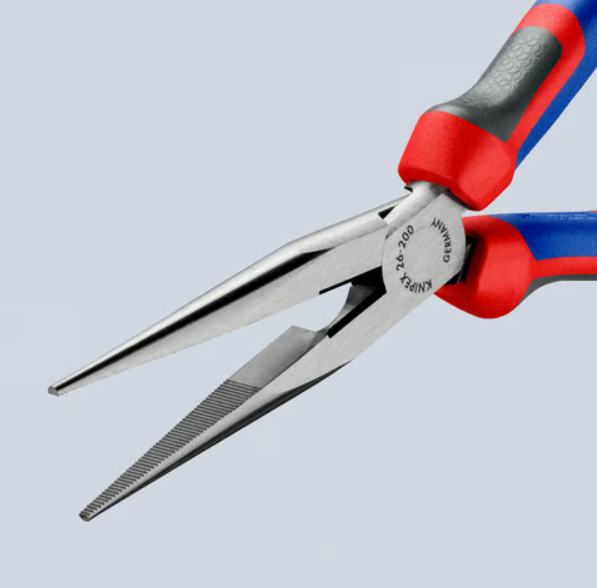 KNIPEX 200mm Snipe Nose Side Cutting Pliers 2612200SB