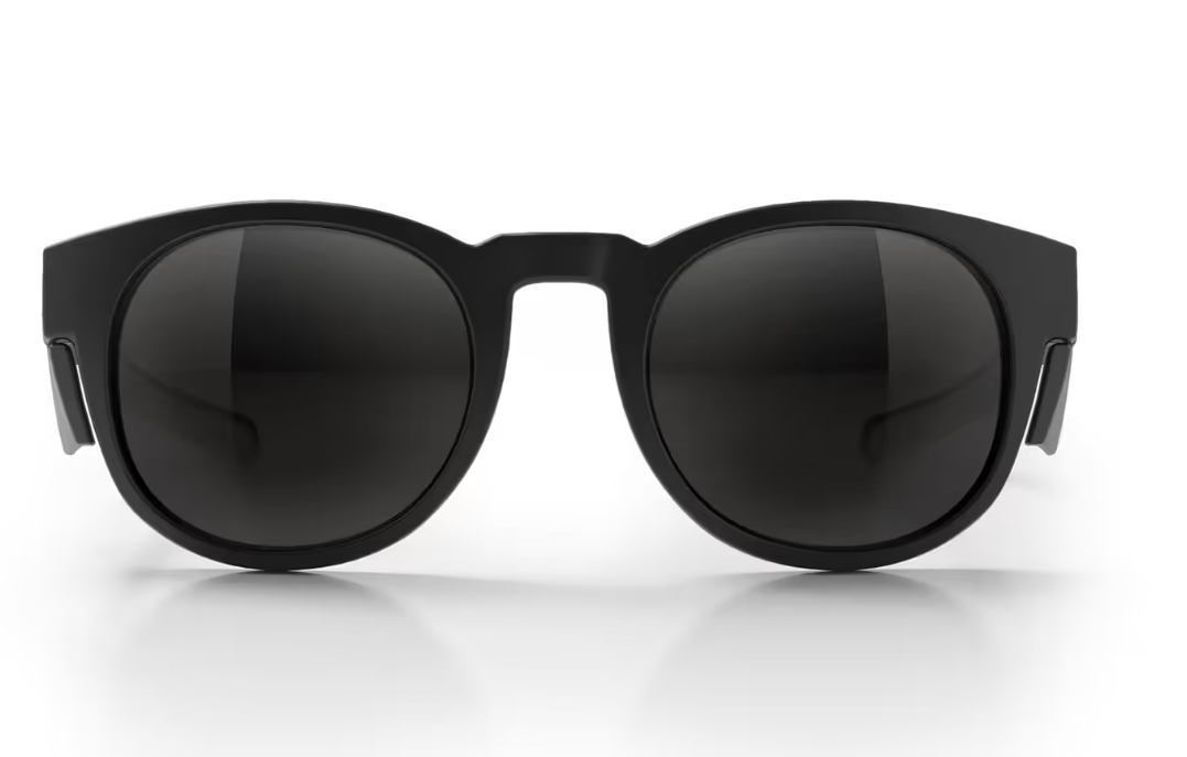 Safestyle Cruisers Performance Matte Black Frame Grey Polarised Lens Safety Glasses