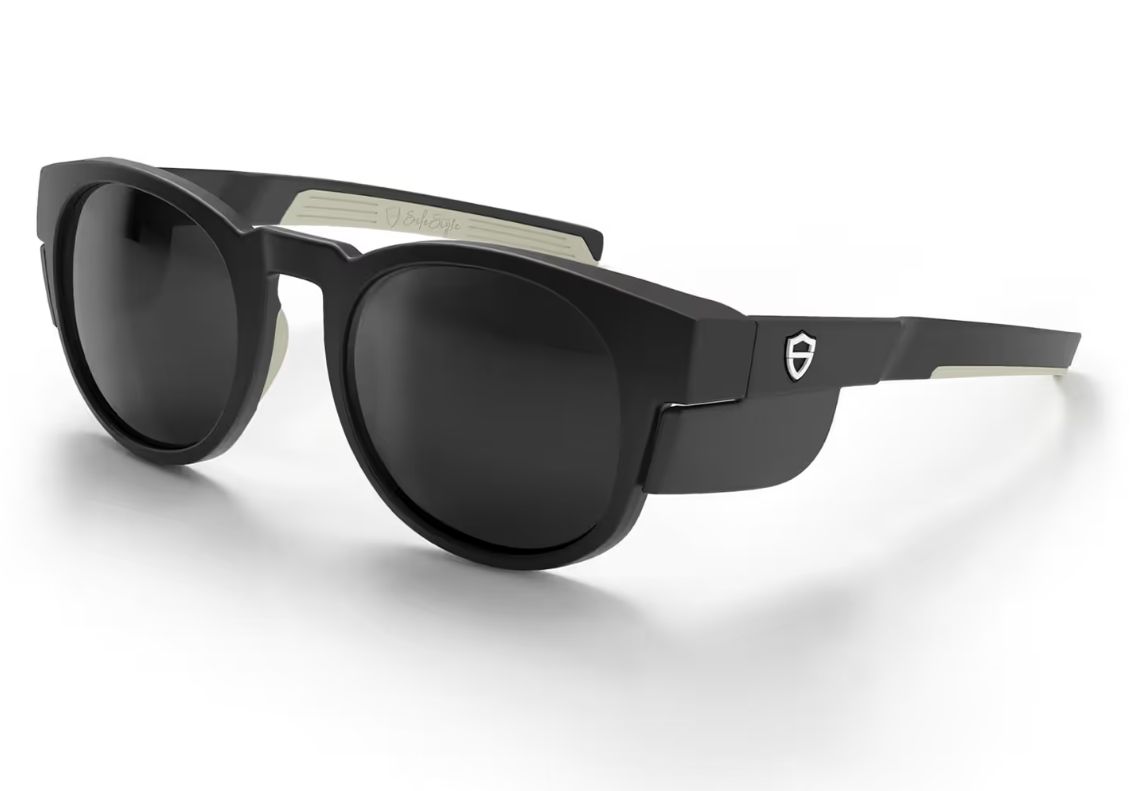 Safestyle Cruisers Performance Matte Black Frame Grey Polarised Lens Safety Glasses Safestyle Cruisers Performance Matte Black Frame Grey Polarised Lens Safety Glasses