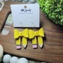 Teacher Bow Hoops