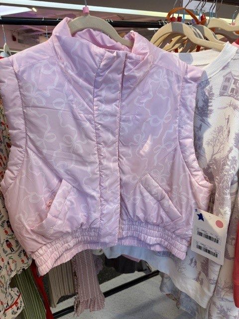 Big Bow Padded Vest