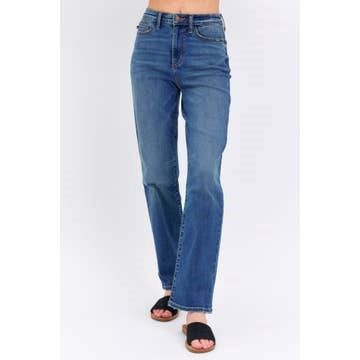 High Waist Straight Fit