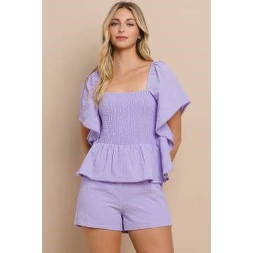 Peplum Romper