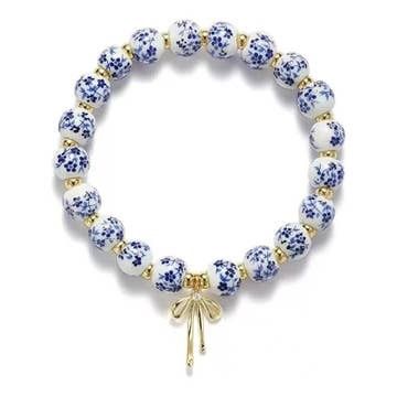 Charm Bracelet with Bow