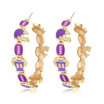 Gameday Hoop Earrings