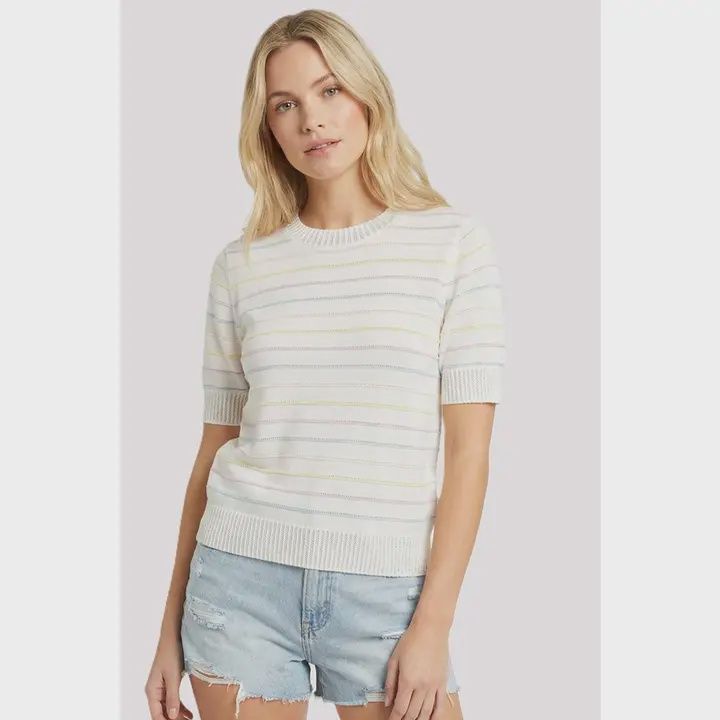 Multi Striped Light Sweater