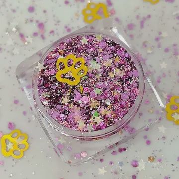Let’S Geaux Girls Lsu Tigers Football Face and Body Glitter