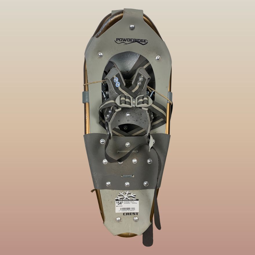 Poweridge Crest 21 Snowshoes - Gold/Grey
