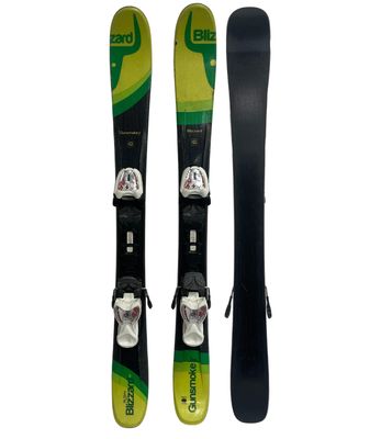 Blizzard Gunsmoke Jr. Kids Skis + Blizzard IQ 7 Demo Bindings