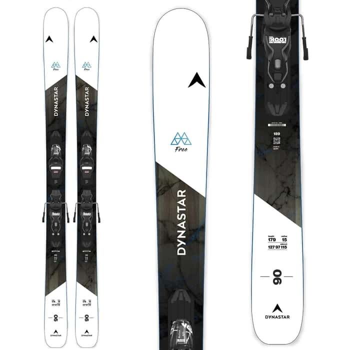 2025 Dynastar Men&#39;s M Free 90 Skis + XP 11 Bindings 