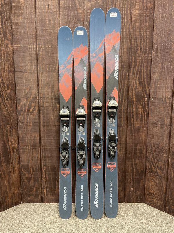 2023 Nordica Enforcer 100 Skis + Marker Griffon GW Bindings