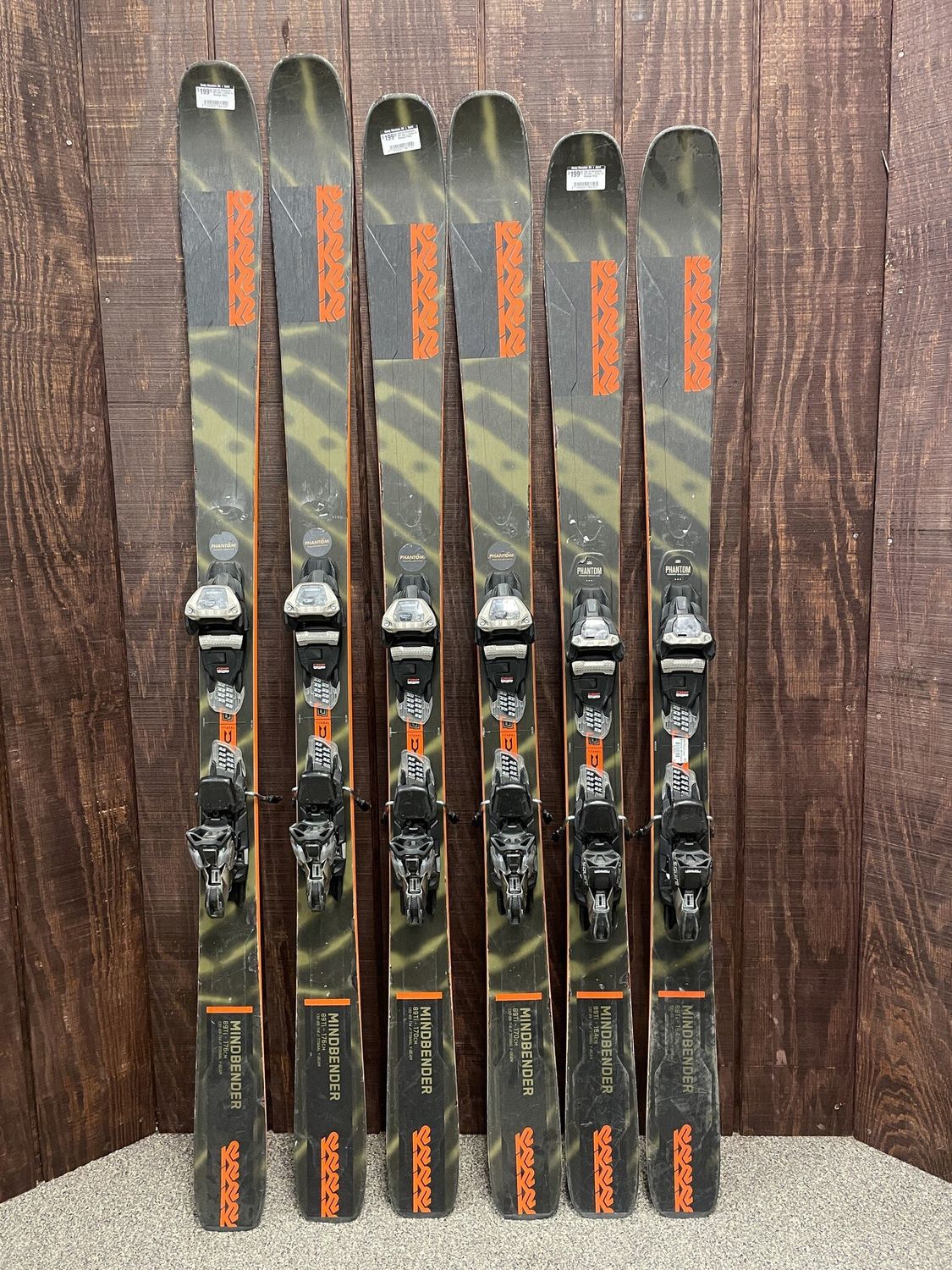 2023 K2 Mindbender 89Ti Skis + Griffon 13 Bindings
