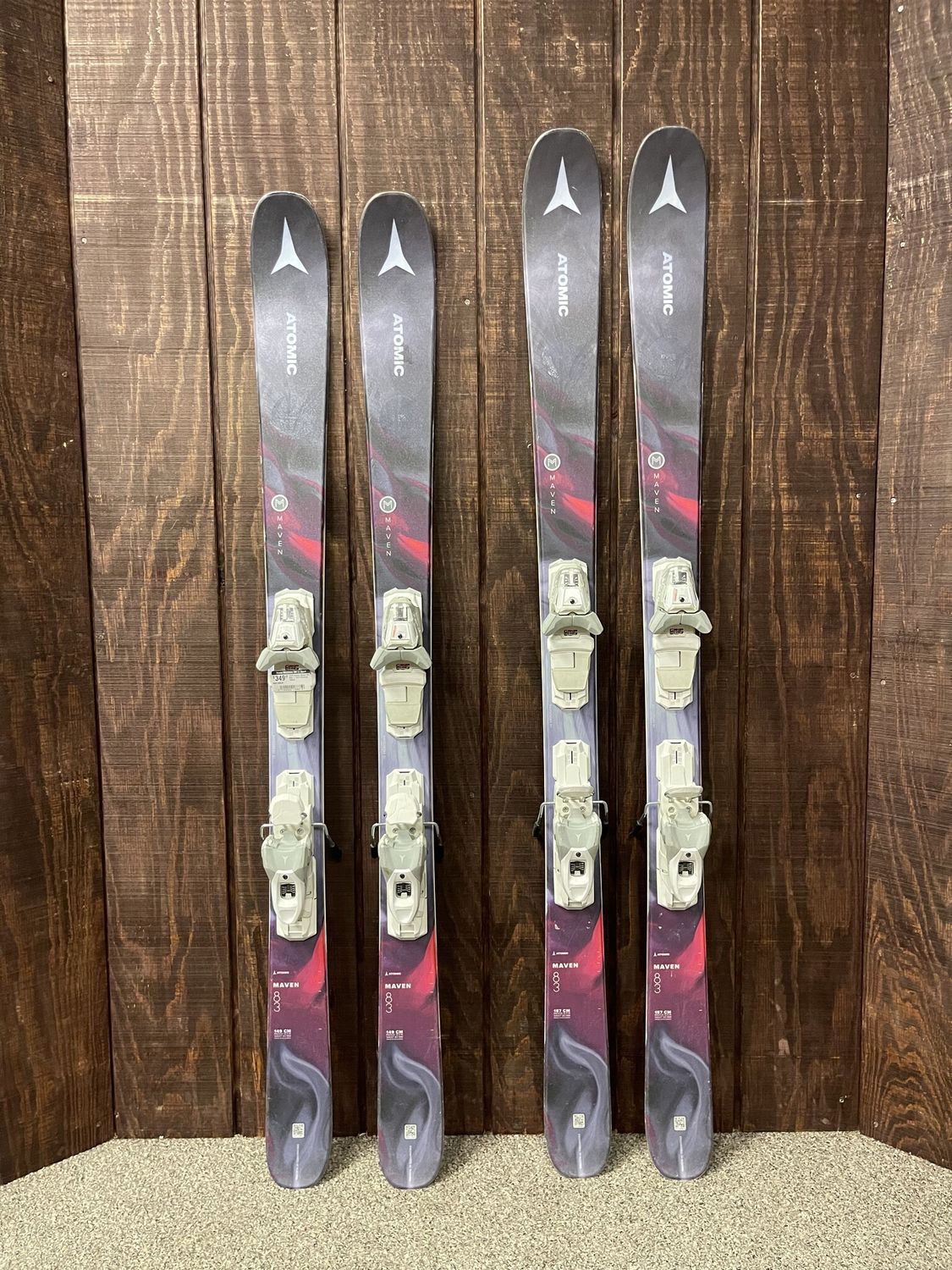 2023 Atomic Maven 83 Skis + M10 Bindings 