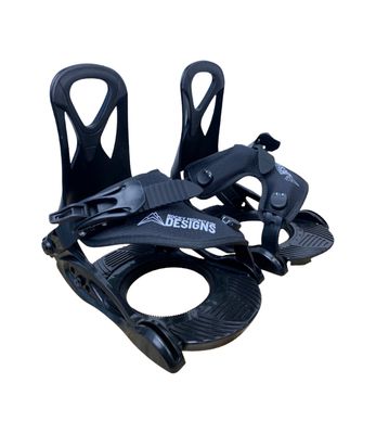 NEW 2025 RMD EZ Kids Snowboard Bindings, Size Small (2K to 6K)