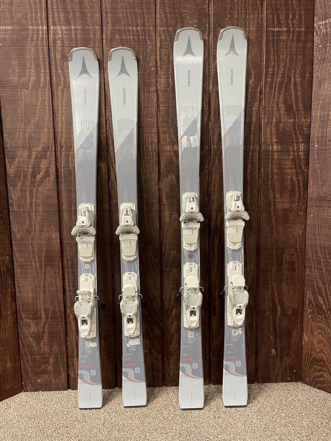 2023 Atomic Cloud Q8 Skis + M10 Bindings