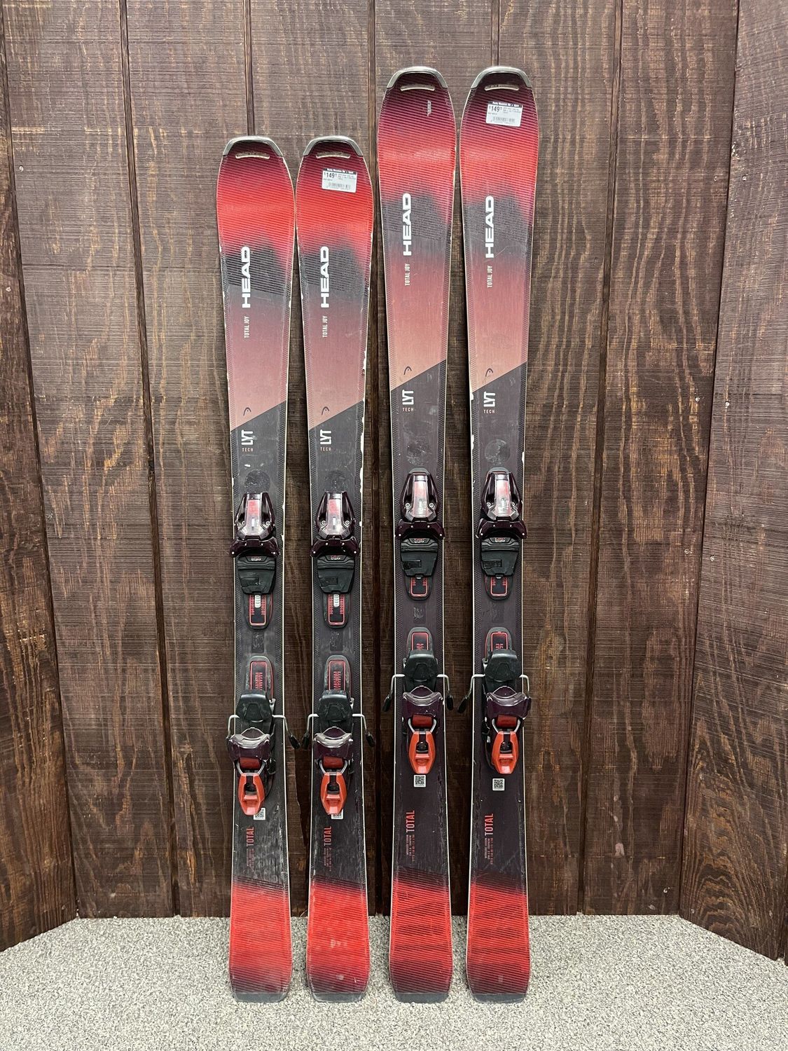 2023 Head Total Joy Skis + Joy 11 Bindings