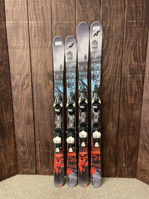 Nordica The Ace Twin Tip Jr Skis + Salomon L7 Bindings