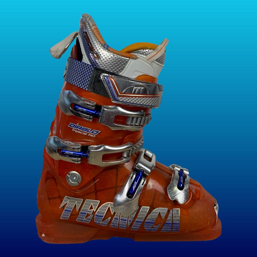 Tecnica Diablo Race 110 Ski Boots, Size 23.5