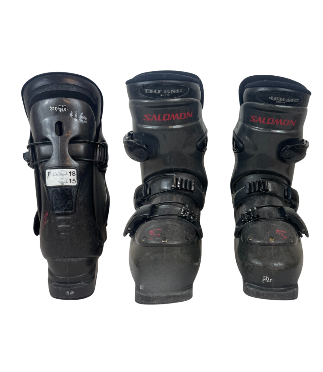 Salomon Symbio Ski Boots, Size 25.5 (SOLD AS IS/NO REFUNDS/EXCHANGES)