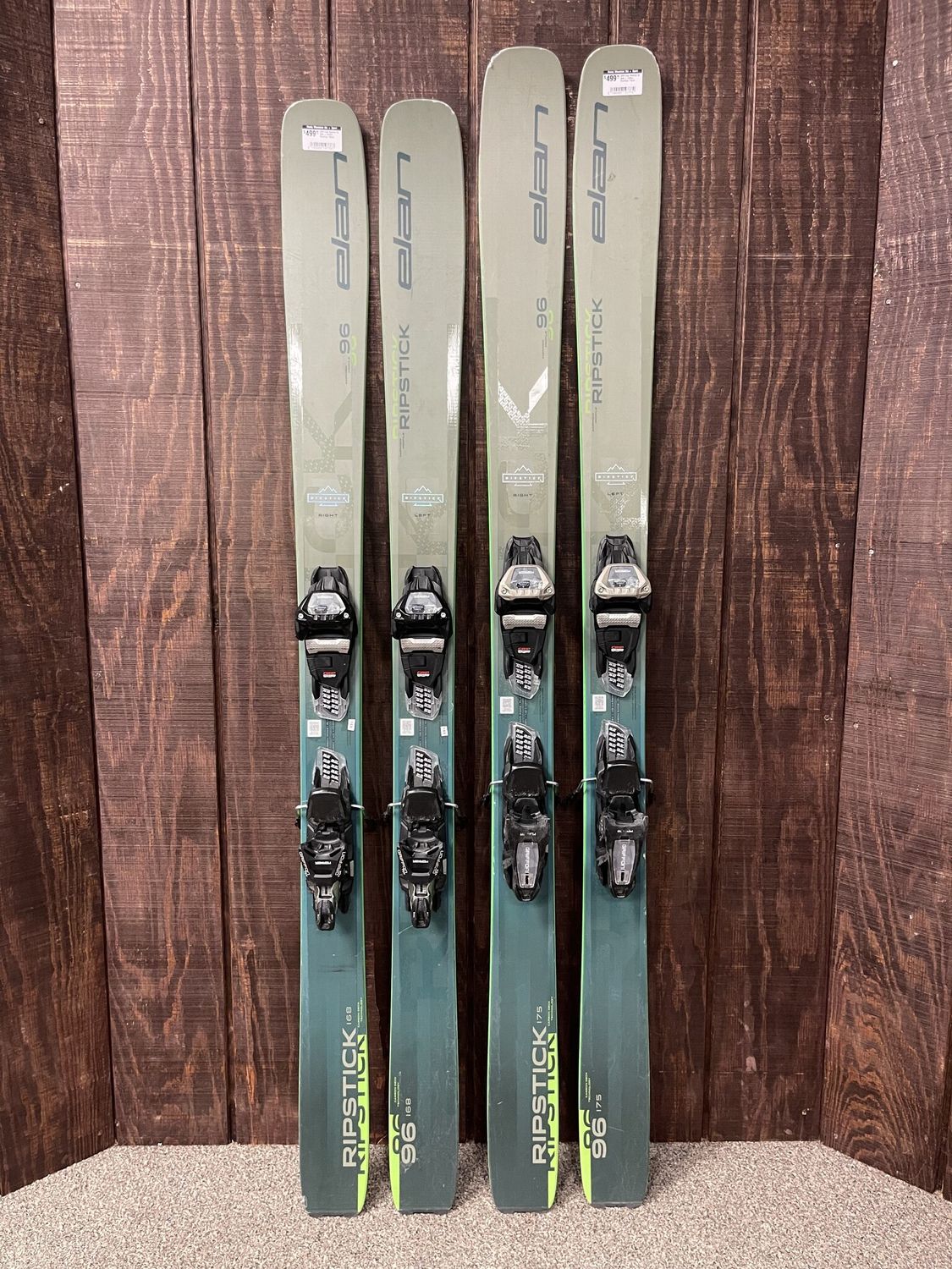 2025 Elan Ripstick 96 Skis + Griffon Bindings