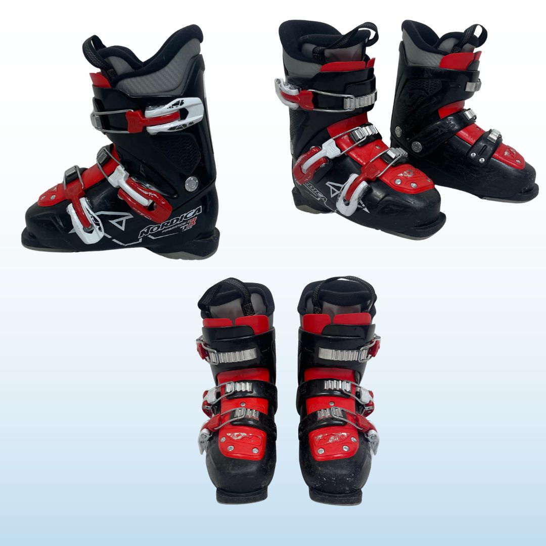 Nordica Firearrow Team T3 Kids Ski Boots, Size 22.5