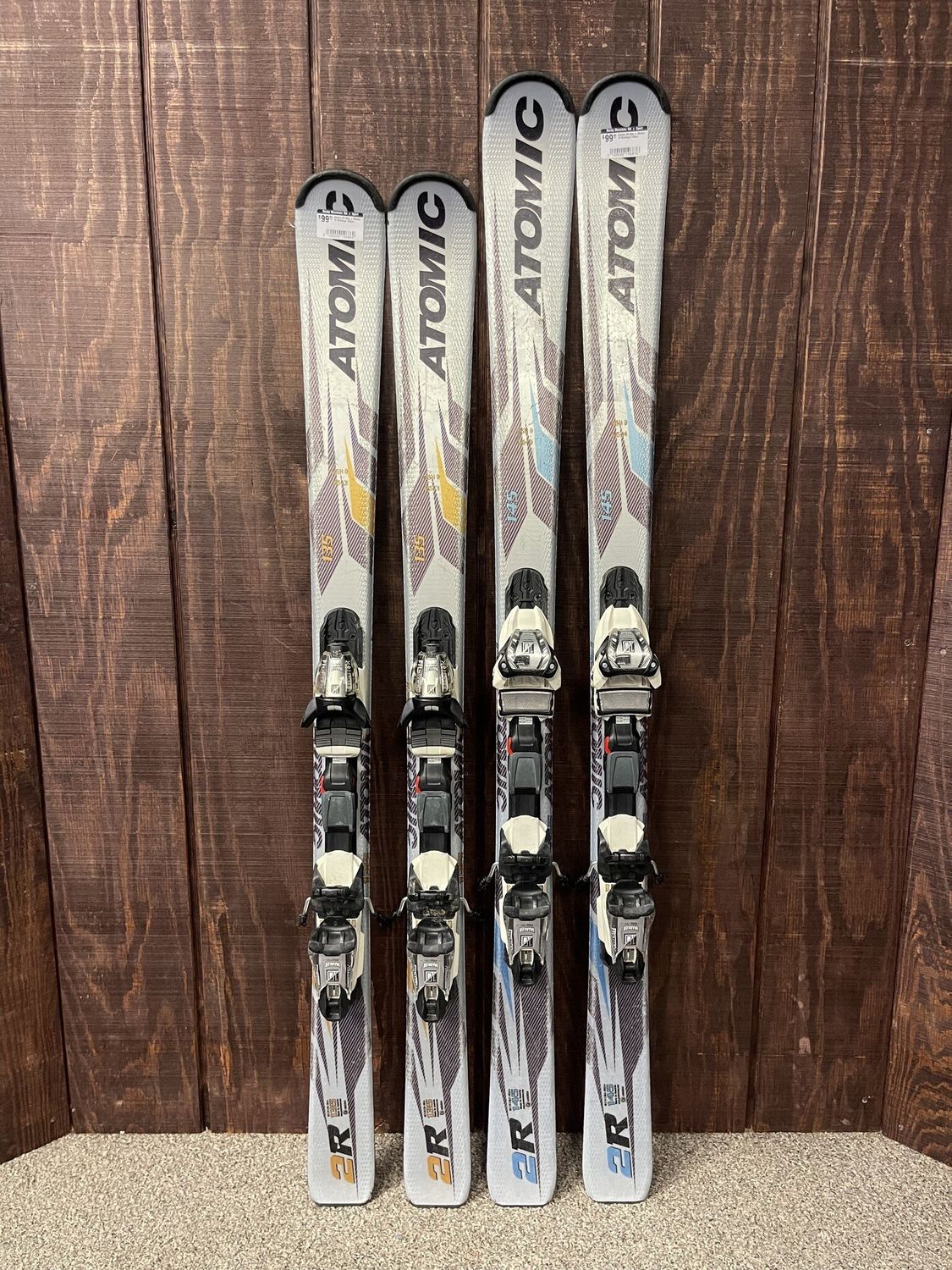 Atomic 2R Skis + Marker 10 Bindings
