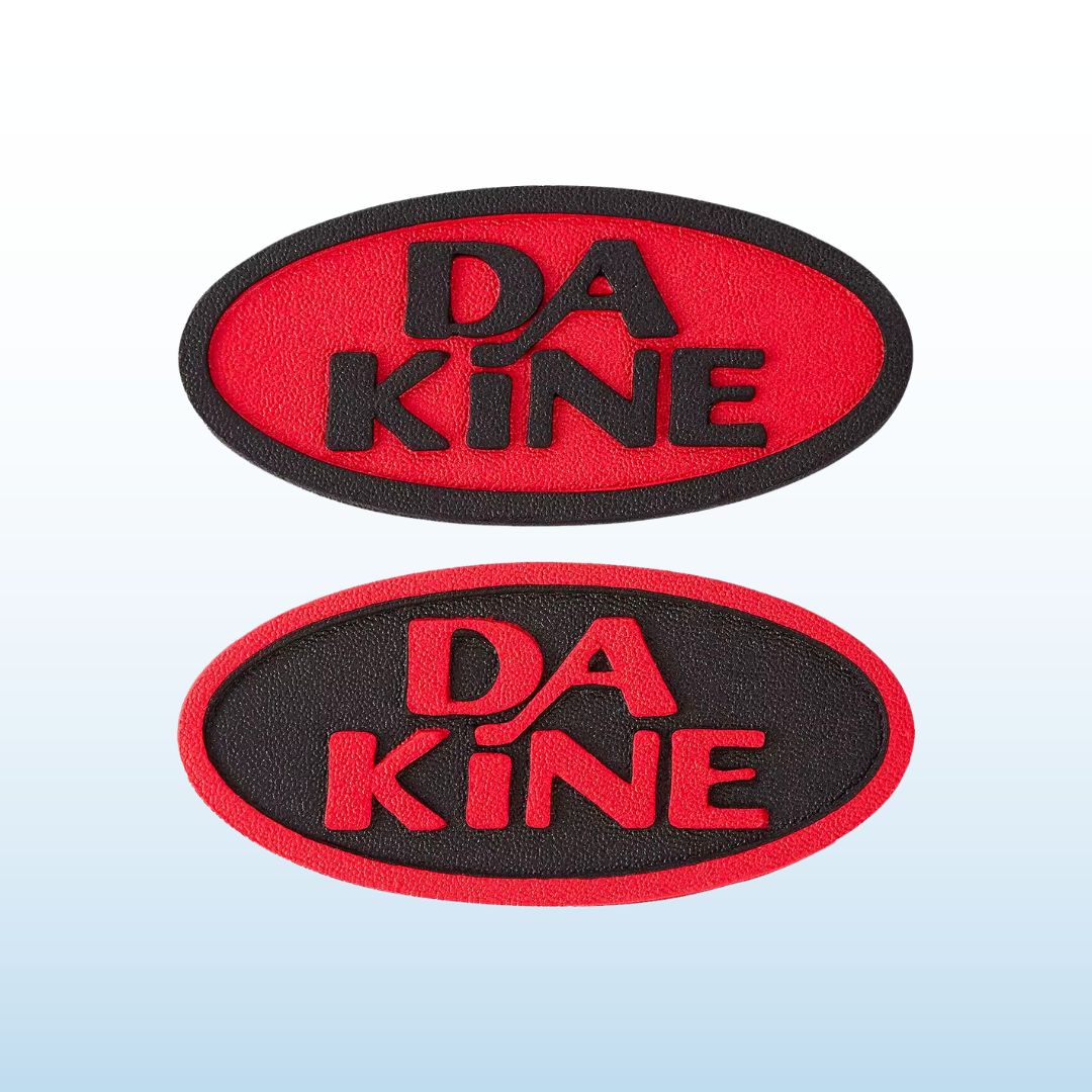 NEW Dakine Retro Oval Stomp Pad, Black/Orange