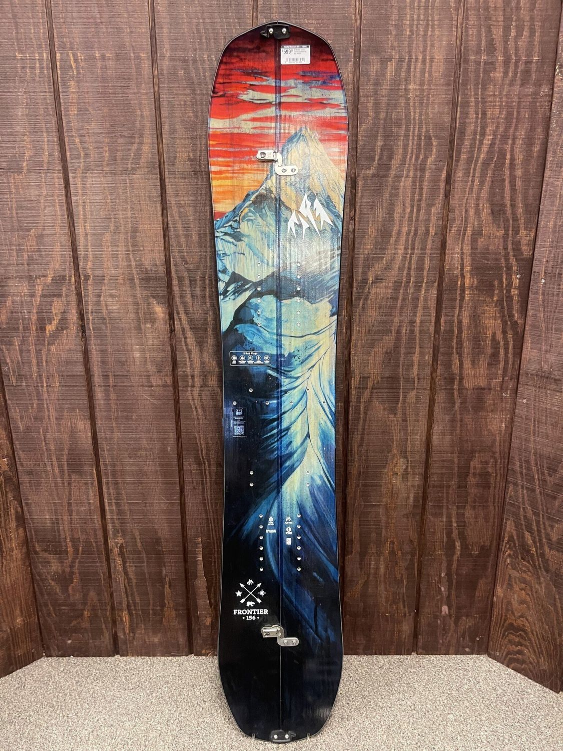 NEW 2022 Jones Frontier Splitboard, Size 156cm