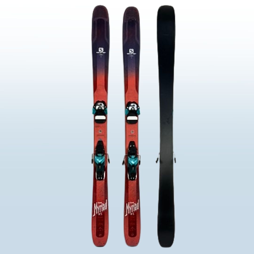 2018 Salomon QST 85 Skis + Warden 11 Bindings, Size 177cm