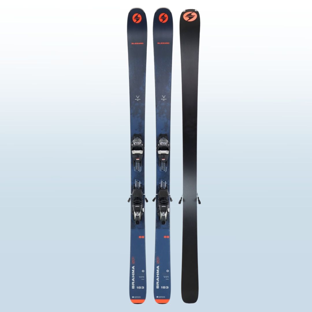 NEW 2023 Blizzard Brahma 88 SP Skis + TCX11 Demo Bindings 159 cm
