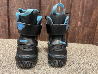 Used Burton Grom Kids Snowboard Boots, Size 8c