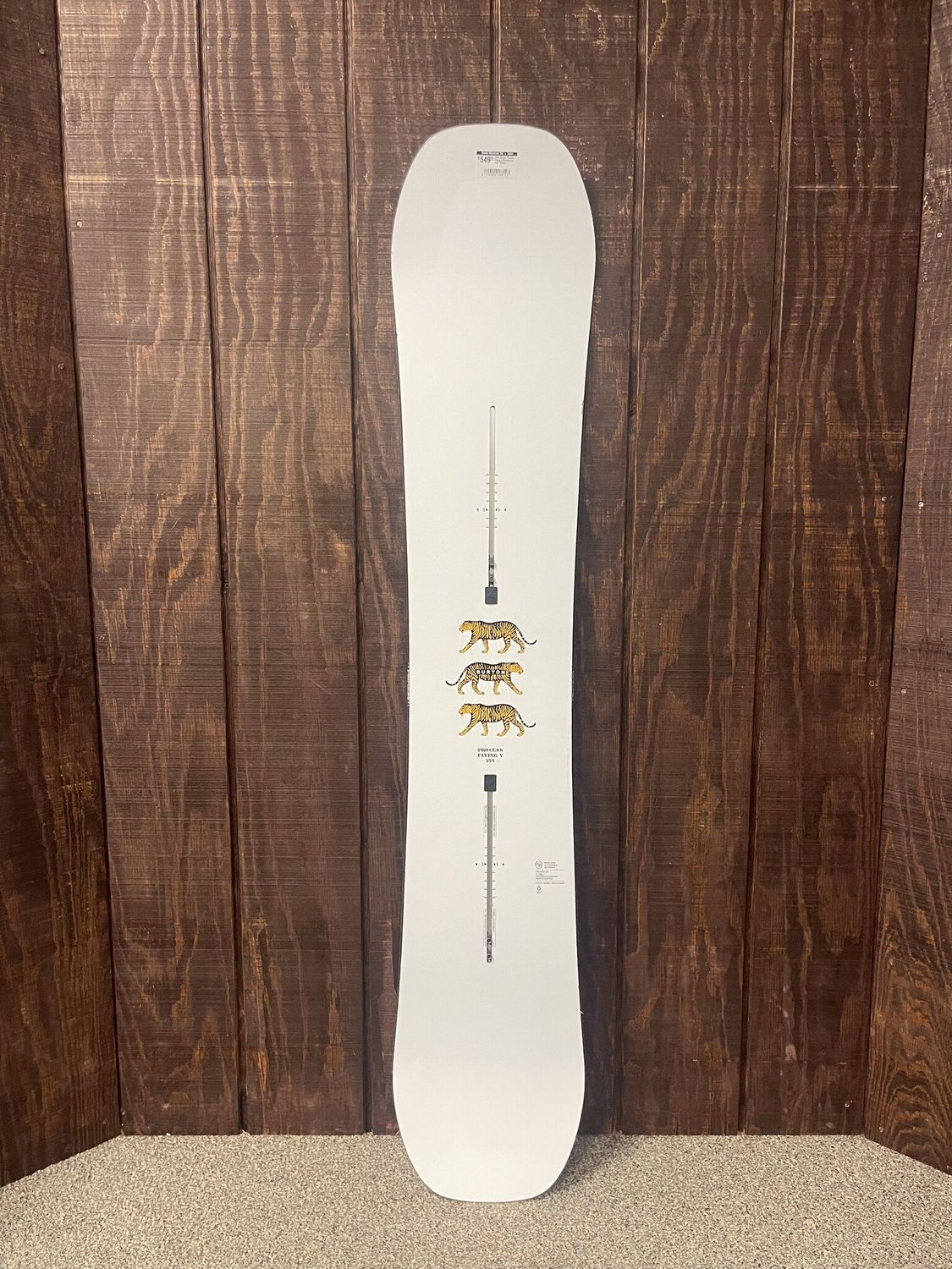 2025 Burton Process Flying V Snowboard, Size 155cm