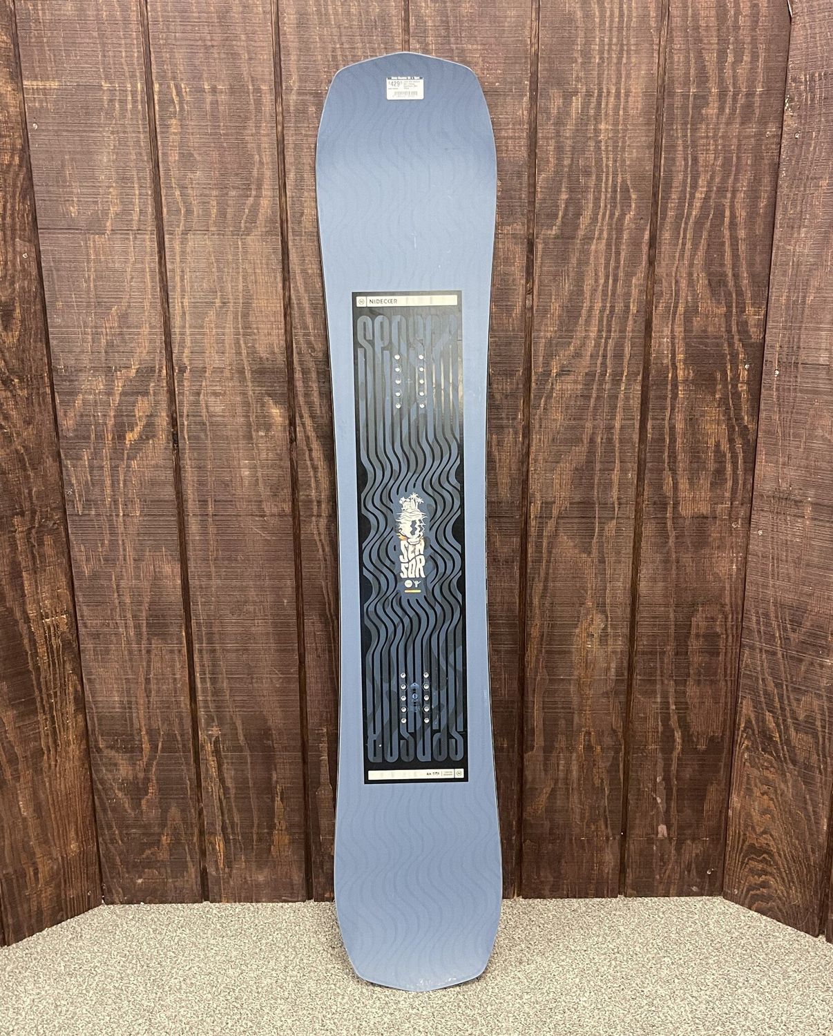 USED 2025 Nidecker Men&#39;s Sensor Snowboard, Size 156cm