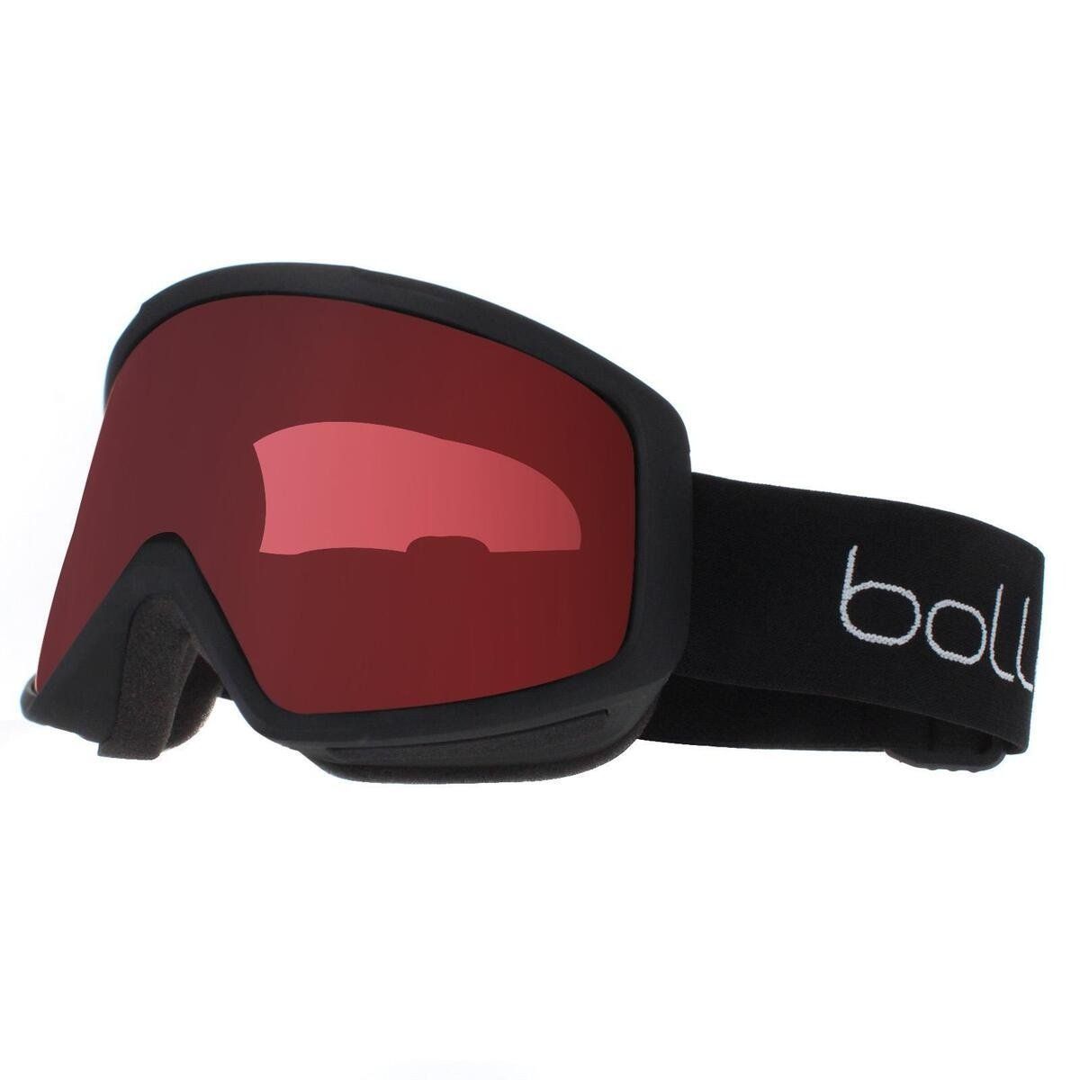 NEW Bolle Bedrock Goggles Vermillion Lens (S2), Medium Fit