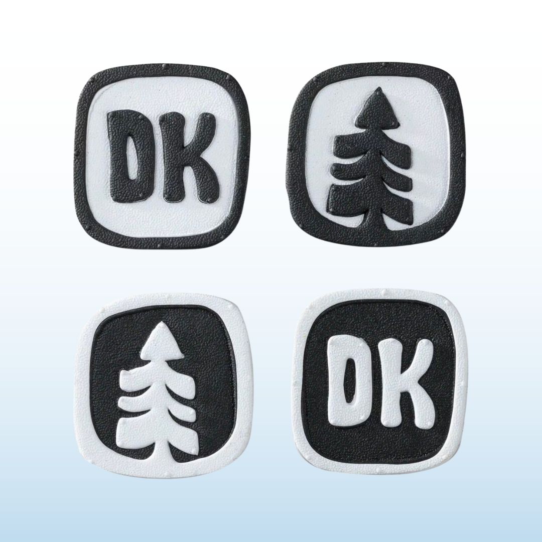 NEW Dakine Dots Foam Stomp Pad, Black/White