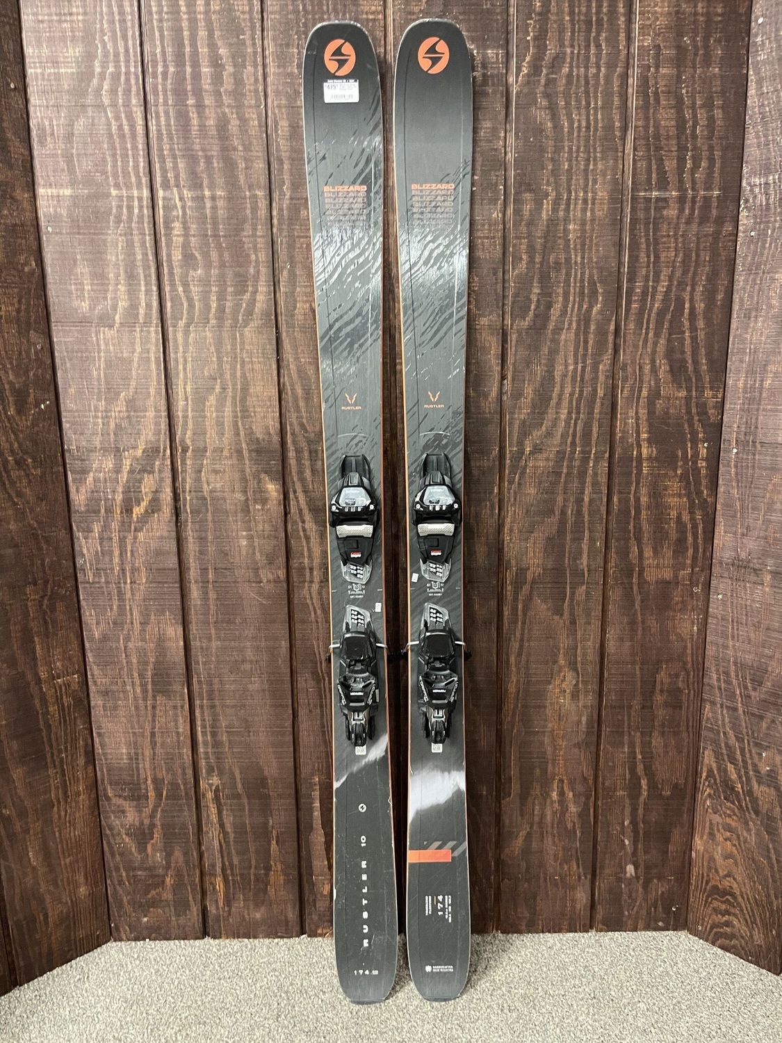 2025 Blizzard Rustler 10 Skis + Griffon TCX Bindings, 174cm