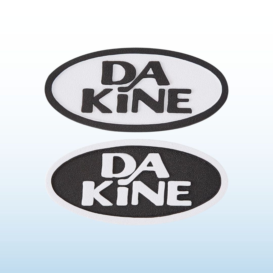 NEW Dakine Retro Oval Stomp Pad, Black/White