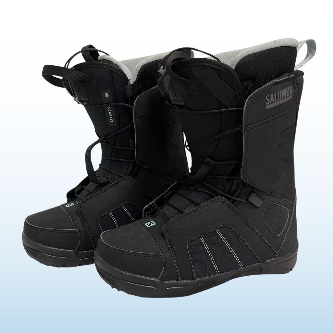 Salomon Scarlet Ladies Snowboard Boots, Size 7.0