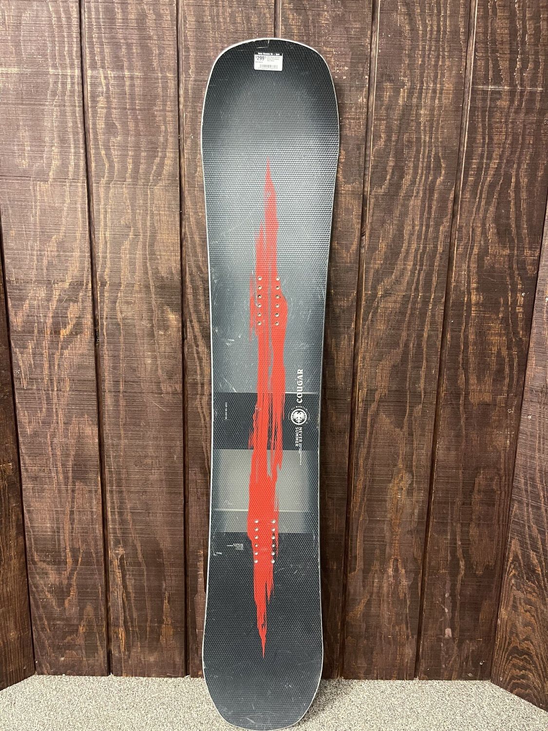 2024 Never Summer Cougar Snowboard, Size 156cm