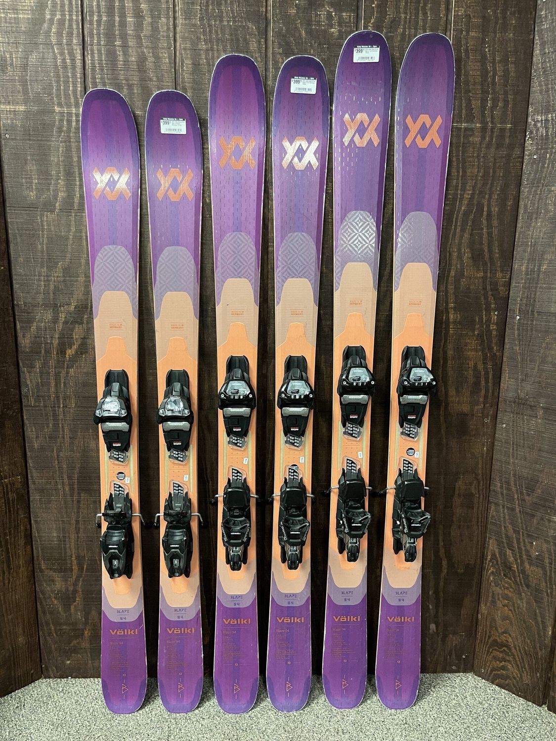 2025 Volkl Blaze 94 W Skis + Squire Bindings, 151cm