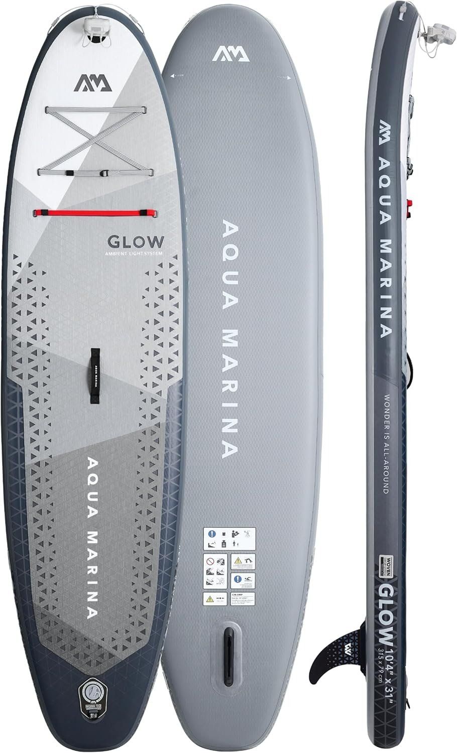 NEW Glow - All-around iSUP with Ambient Light System, 3.15m/15cm, with safety leash
